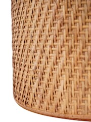 Libra Interiors Burnish Brass Rattan Dusky Gold Champagne Cooler - Image 5 of 5