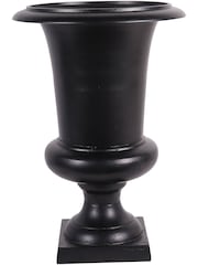 Libra Interiors Raw Black Buchan Aluminium Urn - Image 2 of 5