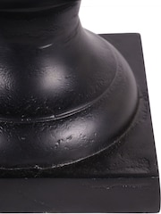 Libra Interiors Raw Black Buchan Aluminium Urn - Image 4 of 5