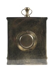 Libra Interiors Bruised Brass Taunton Antique Finish Mantel Clock - Image 4 of 6