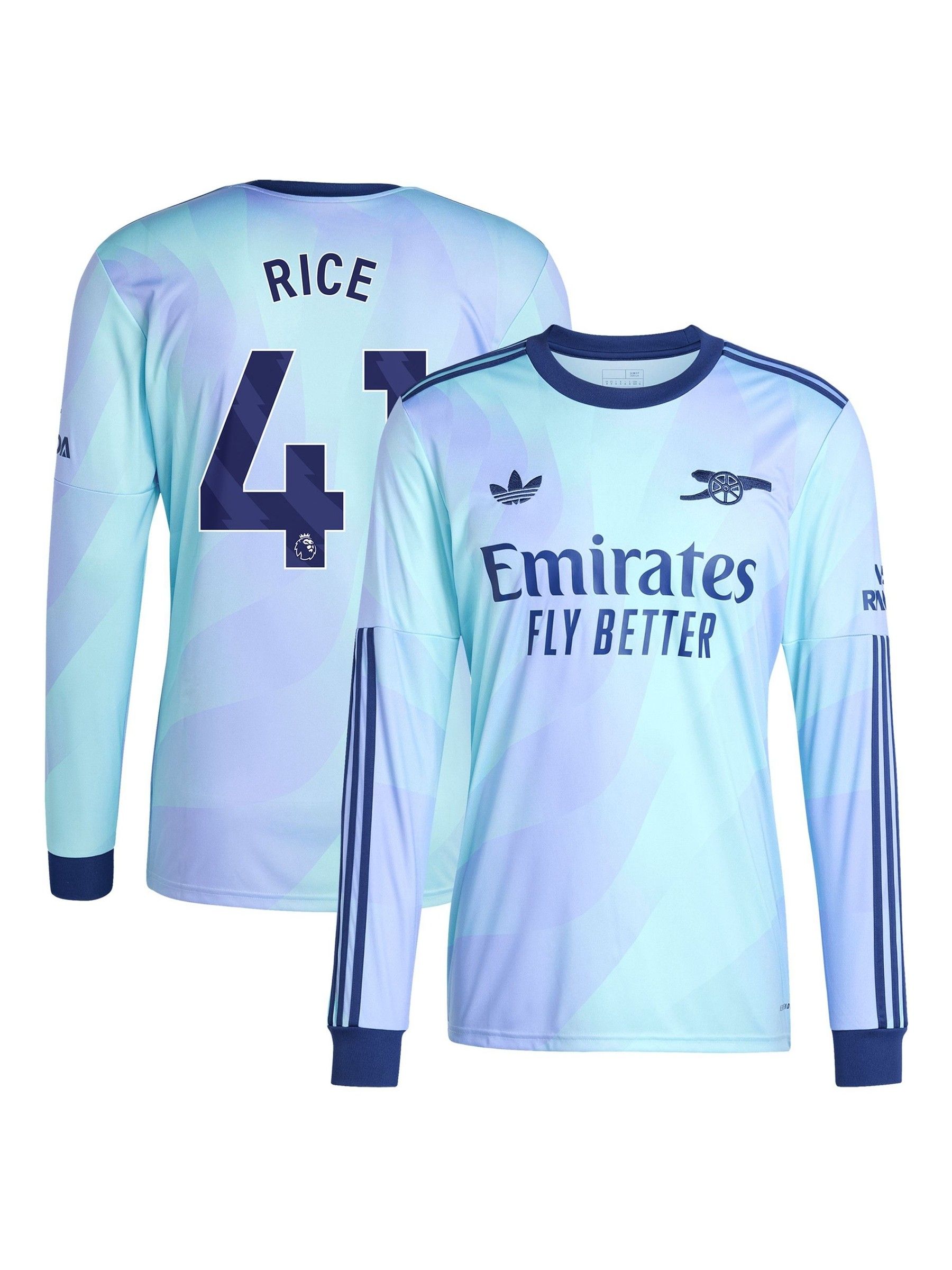 Buy adidas orignal Blue Arsenal Third Shirt 2024-25 Long Sleeve
