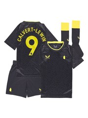 Castore Grey Infant Everton Away Kit 2024-25 Calvert Lewin 9 Printing - Image 1 of 3