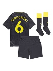 Castore Grey Infant Everton Away Kit 2024-25 Tarkowski 6 Printing - Image 3 of 3