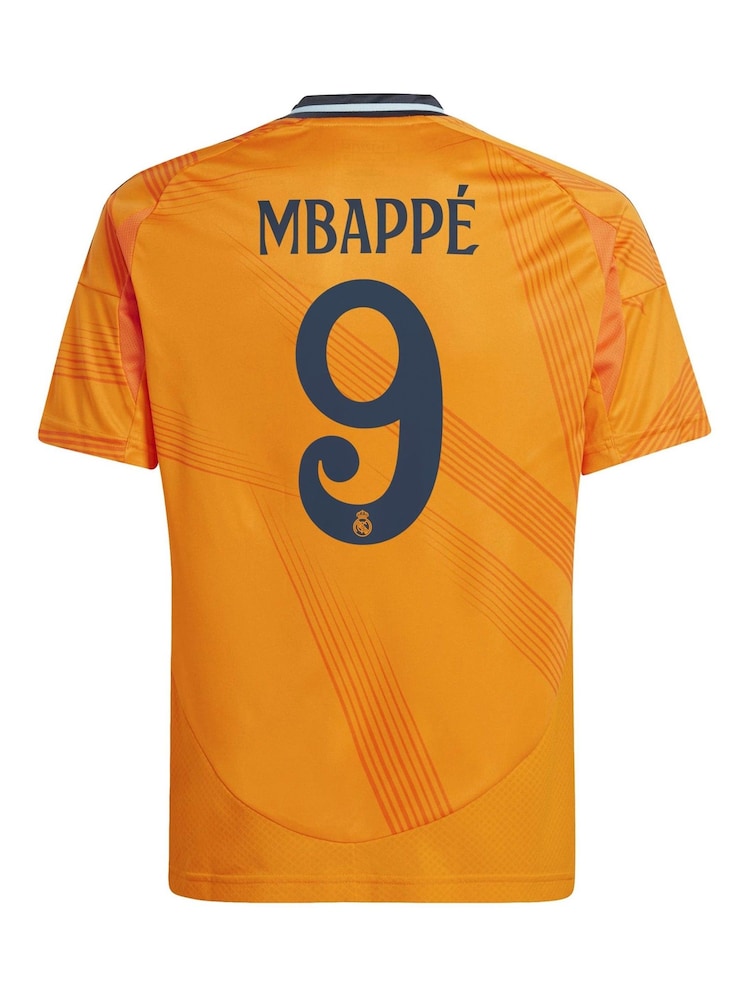 adidas Kids Real Madrid Away Shirt 2024-25 Mbappe 9 Printing - Imagen 3 de 3