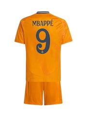 adidas Youth Real Madrid Away Kit 2024-25 Mbappe 9 Printing - Imagen 3 de 3