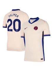 Nike Cream Chelsea Dri Fit Adv Away Match Shirt 2024-25 Palmer 20 Printing - Image 1 of 3