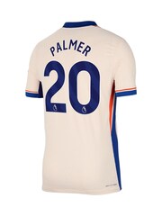 Nike Cream Chelsea Dri Fit Adv Away Match Shirt 2024-25 Palmer 20 Printing - Image 3 of 3