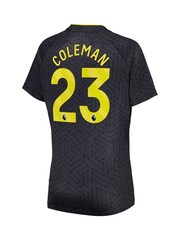 Castore Grey Womens Everton Away Shirt 2024-25 Coleman 23 Printing - Image 3 of 3