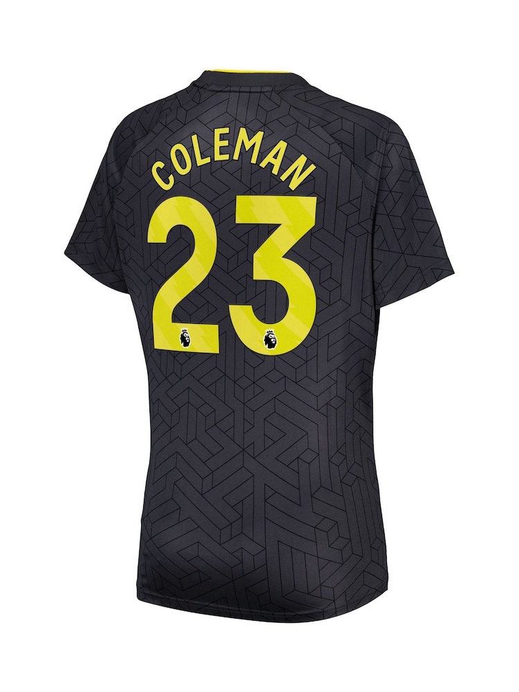 Castore Grey Womens Everton Away Shirt 2024-25 Coleman 23 Printing - Image 3 of 3