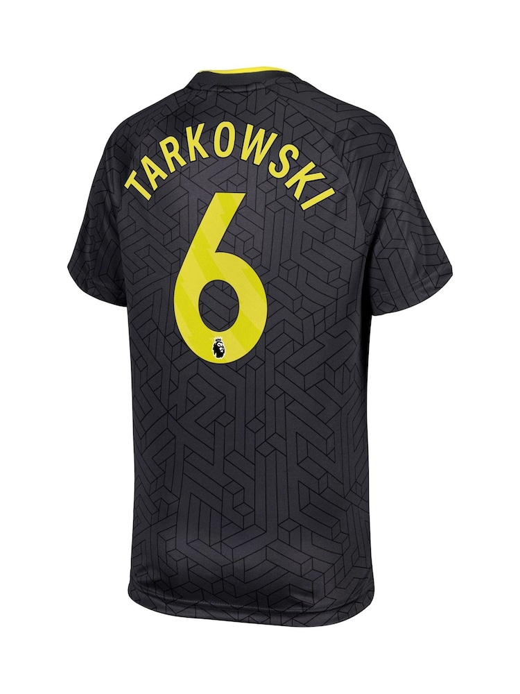 Castore Grey Kids Everton Away Shirt 2024-25 Tarkowski 6 printing - Image 3 of 3