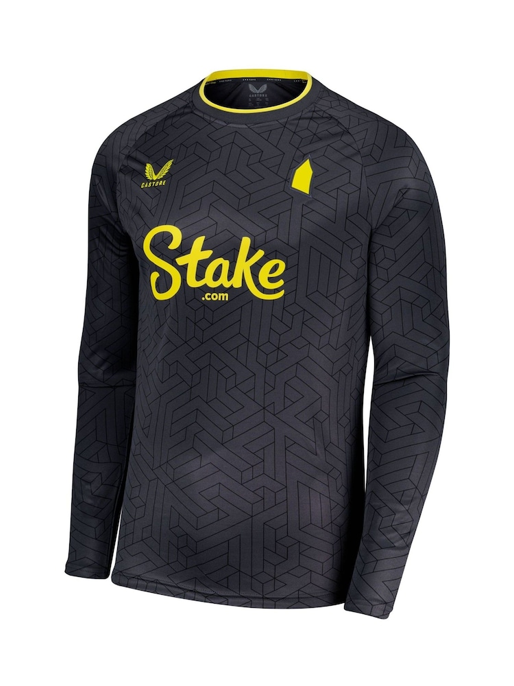 Castore Grey Everton Away Shirt 2024-25 Long Sleeve McNeil 7 Printing - Image 2 of 3