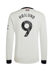adidas Manchester United EPL Third Shirt 2024-25 Long sleeve With Hojlund 9 Printing - Imagen 2 de 3