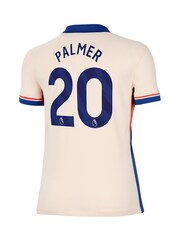 Nike Cream Womens Chelsea Away Stadium Shirt 2024-25 Palmer 20 Printing - Image 3 of 3