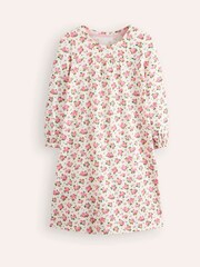 Boden White Printed Long Sleeved Nightie - Image 1 of 3