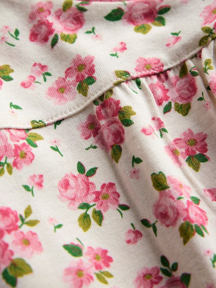 Boden White Printed Long Sleeved Nightie - Image 3 of 3 Boden White Printed Long Sleeved Nightie - Image 3 of 3