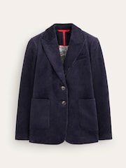 Boden Blue Relaxed Cord Blazer - Image 5 of 5