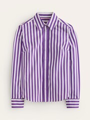 Boden Purple Sienna 100% Cotton Shirt - Image 5 of 5