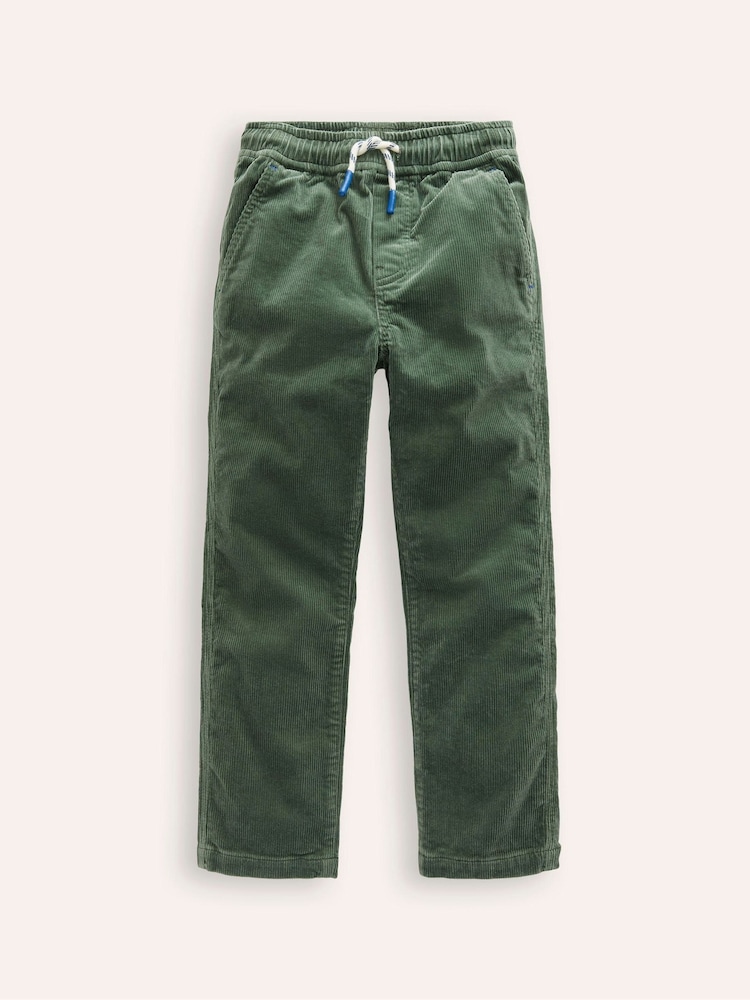 Boden Green Slim Pull On Trousers - Image 1 of 3