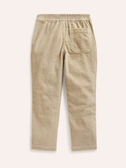 Boden Brown 100% Cotton Pull On Cord Trousers - Image 2 of 3