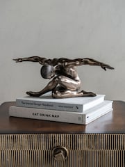 Libra Interiors Bronze Male Keswick Arms Outstretched Sculpture - Image 1 of 3