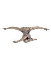 Libra Interiors Bronze Male Keswick Arms Outstretched Sculpture - Image 3 of 3
