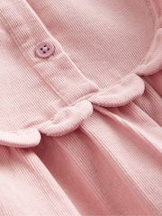 Boden Pink 100% Cotton Norah Scallop Corduroy Dress - Image 3 of 3
