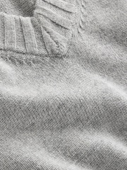 Boden Grey Longline V-Neck Tank Top - Image 6 of 6