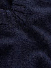 Boden Blue Longline V-Neck Tank - Image 6 of 6