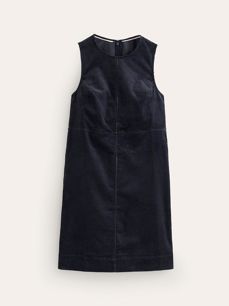 Boden Blue Pia Corduroy Shift Dress - Image 5 of 5