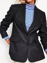 Boden Grey Marylebone Wool Blazer - Image 3 of 6