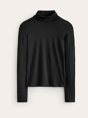 Boden Black Polly Jersey Top - Image 5 of 5