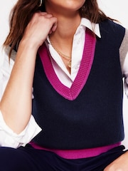 Boden Blue Olivia Merino Tank - Image 3 of 6