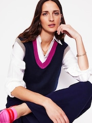 Boden Blue Olivia Merino Tank - Image 4 of 6