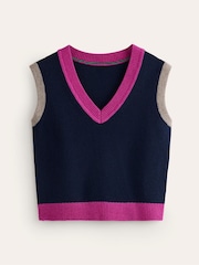 Boden Blue Olivia Merino Tank - Image 5 of 6