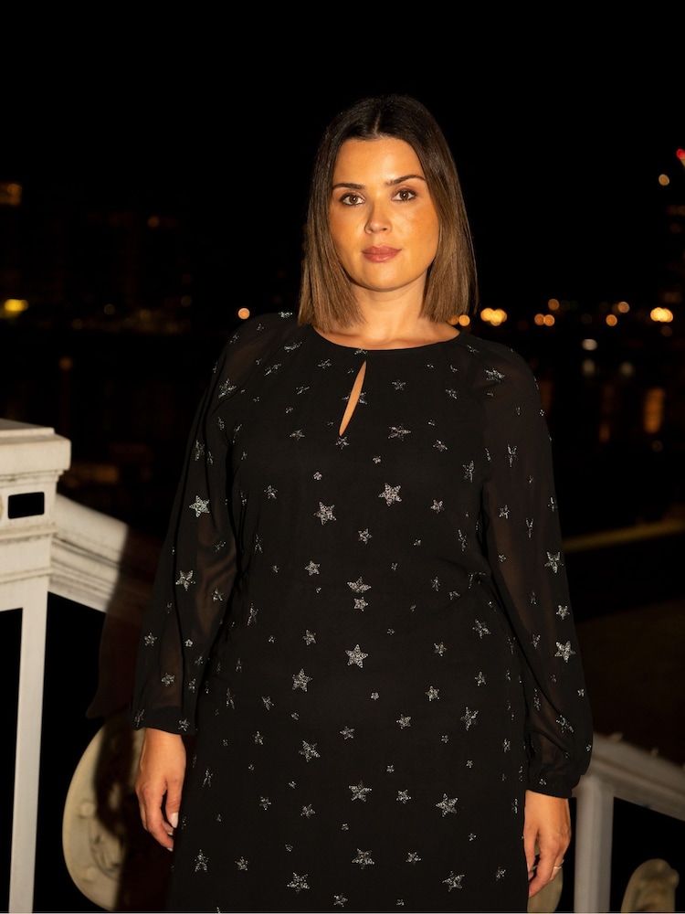 Live Unlimited Star Embroidered obleka - Slika 2 iz 8 Live Unlimited Star Embroidered obleka - Slika 2 iz 8
