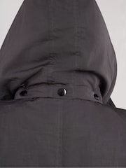 Live Unlimited Grey Curve Lightweight Hooded Raincoat - Image 5 of 6