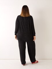 Live Unlimited Grey Curve Supersoft Trousers - Image 4 of 4