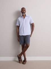 Blue Lightweight Elasticated Waist Shorts - Image 2 of 4