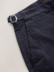 Navy Signature Silk Blend Chino Shorts - Image 10 of 12