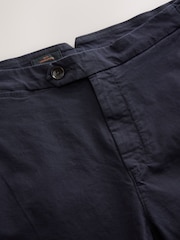 Navy Signature Silk Blend Chino Shorts - Image 9 of 12