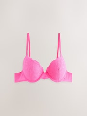 Pink/Cream Lace Bras 2 Pack - Image 10 of 11