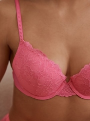 Pink/Cream Lace Bras 2 Pack - Image 6 of 6