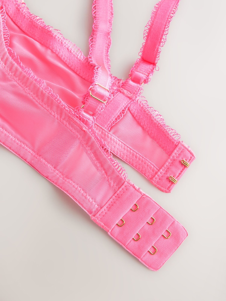 Rosa - Premium Embroidery Bra - Imagen 3 de 3