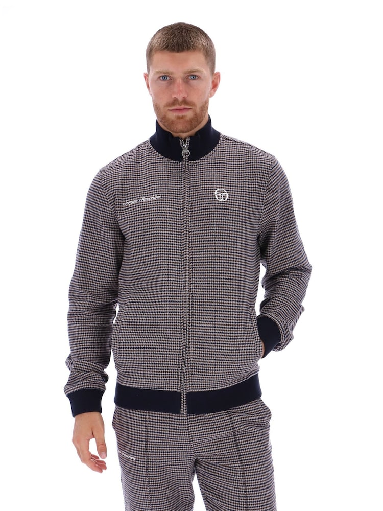 Sergio Tacchini Cream Blanchy Track 100% Cotton Top - Image 1 of 3