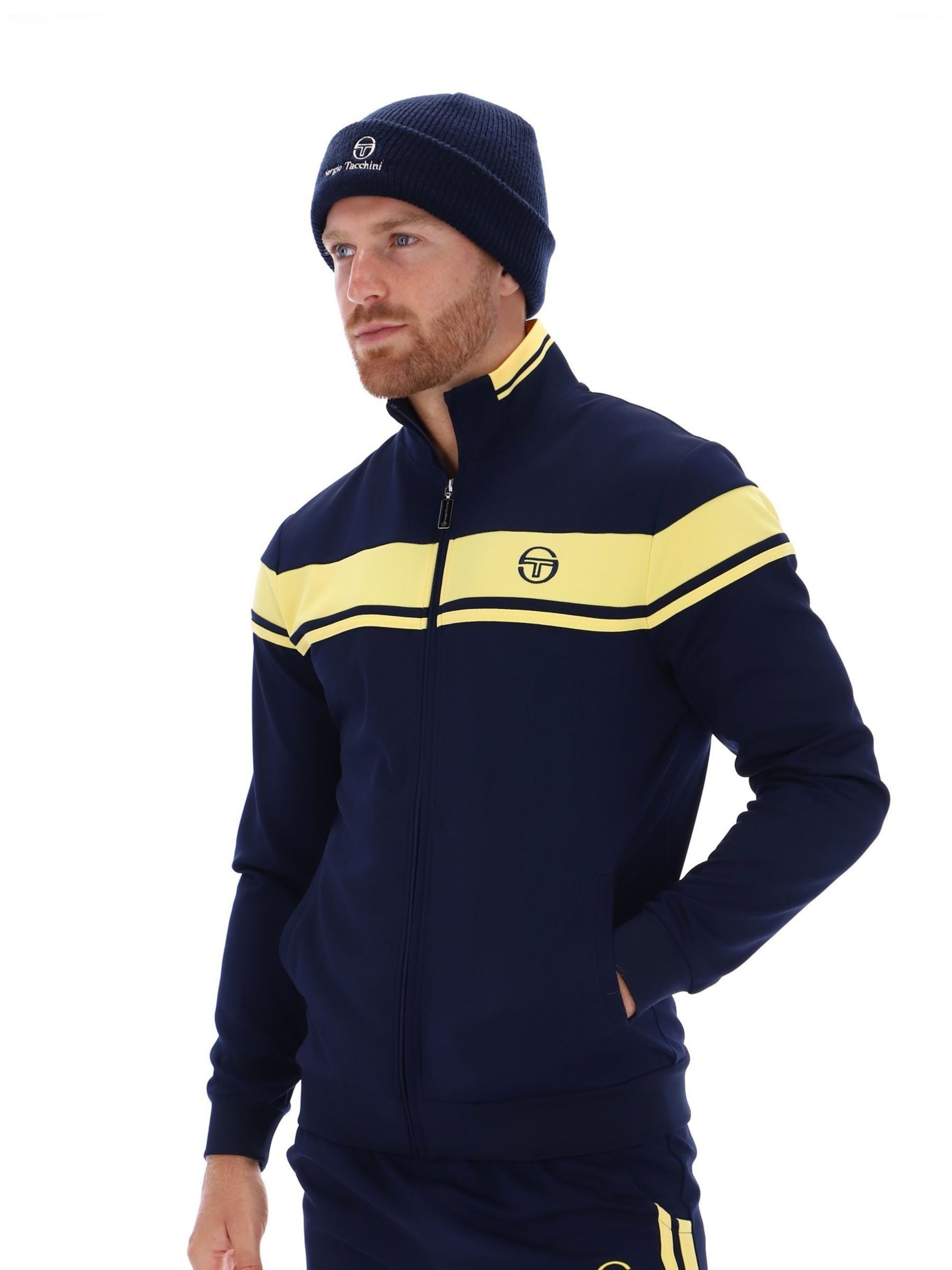 Buy Sergio Tacchini Blue Damarindo Track Top from Next Romania