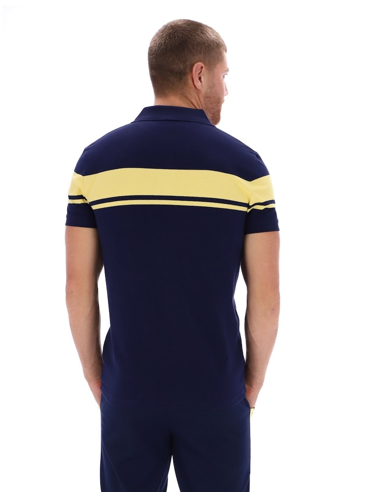 Sergio Tacchini Blue Youngline 100% Cotton Polo Shirt - Image 2 of 3