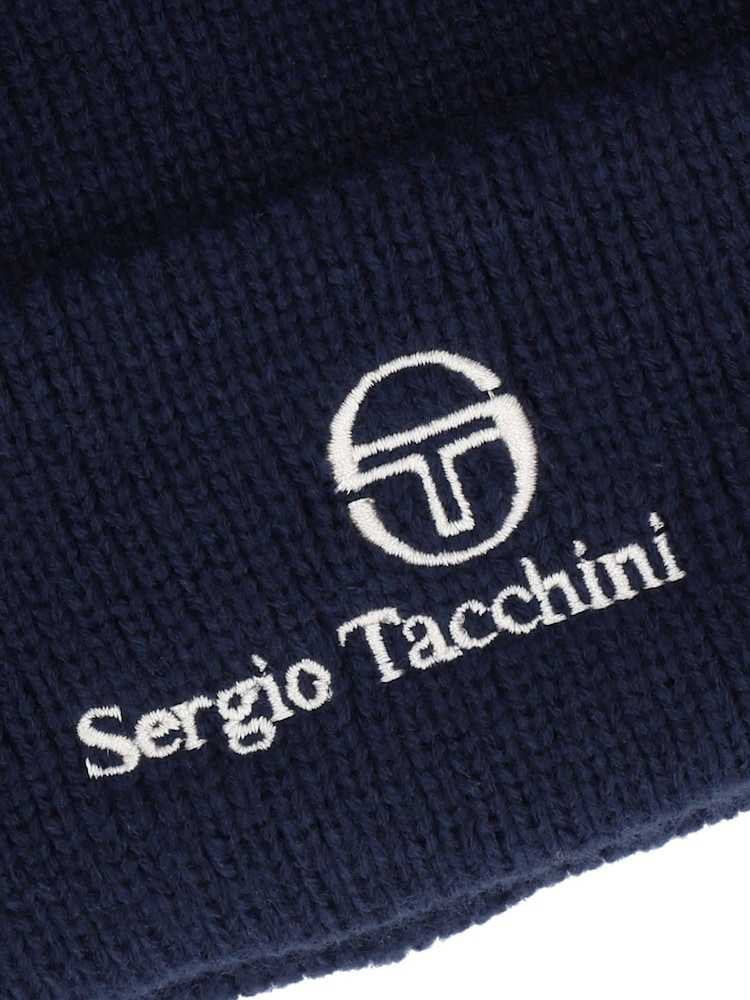 Sergio Tacchini Blue Kairee Beanie - Image 3 of 3