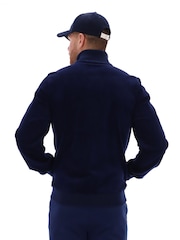 Sergio Tacchini Blue Edgar Track Corduroy Top - Image 3 of 3