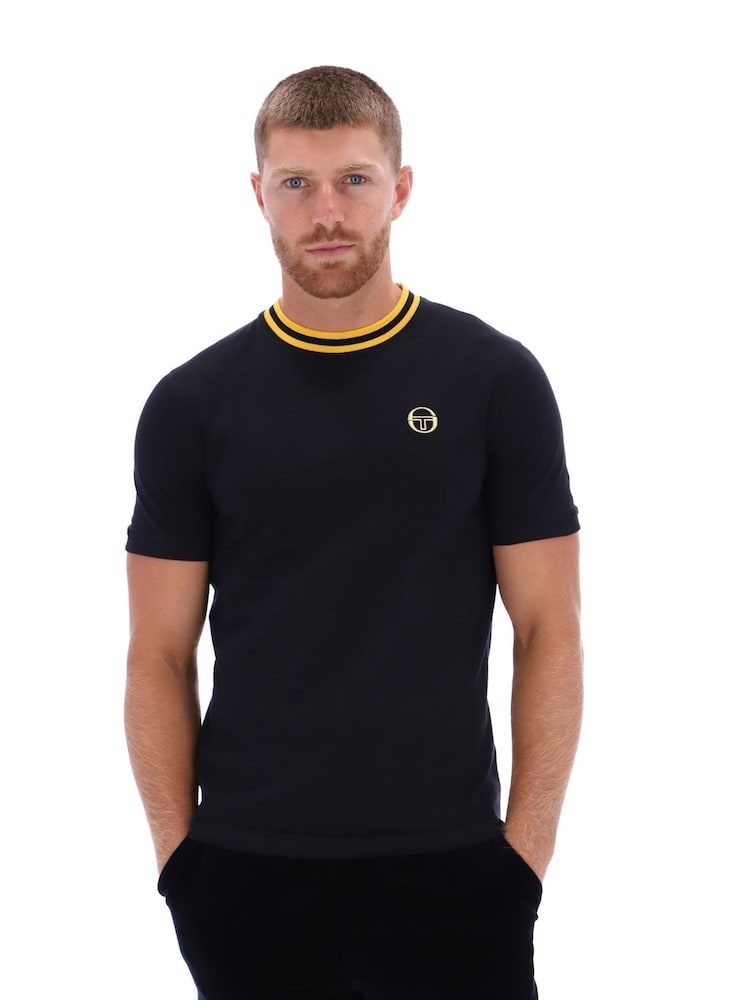 Sergio Tacchini Gobert Crew 100% Cotton T-Shirt - Image 3 of 3