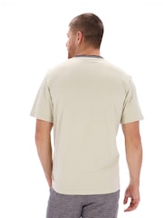 Sergio Tacchini Gobert okrogli ovratnik; z okroglim ovratnikom 100% Bombažna majica - Slika 2 iz 3